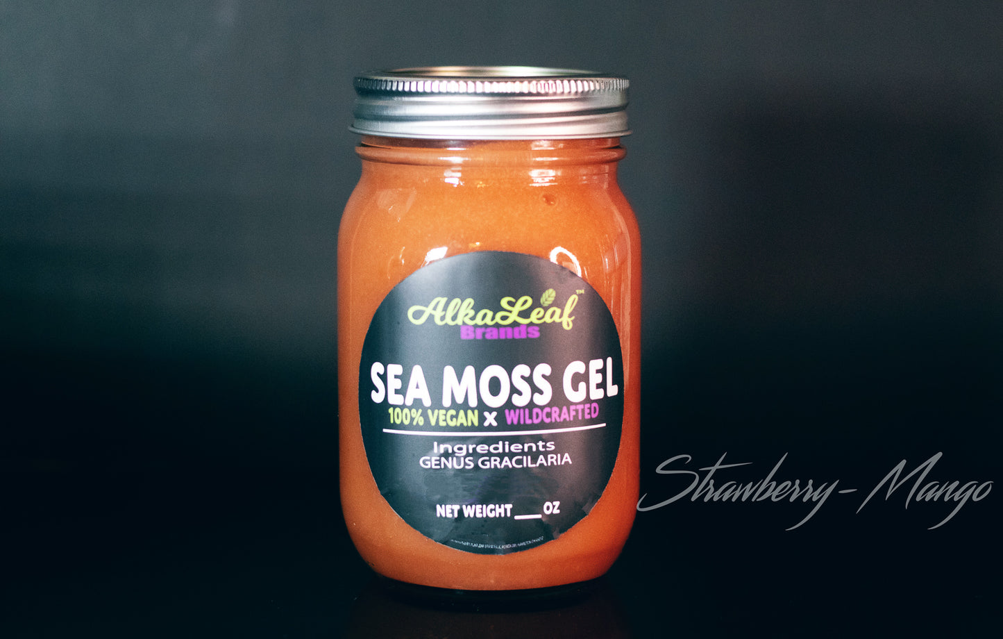 NEW!! Flavored Infused St. Lucia Gold Sea Moss (16 oz)