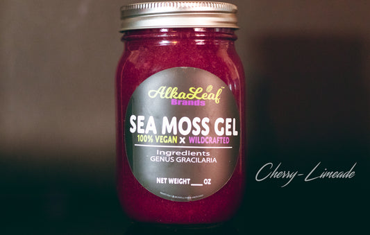 NEW!! Flavored Infused St. Lucia Gold Sea Moss (16 oz)